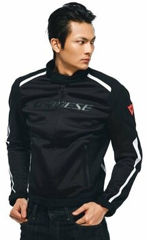 Textiljacke Dainese Hydraflux 2 Air D-Dry Black/White 64 Textiljacke - 5