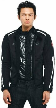 Chaqueta textil Dainese Hydraflux 2 Air D-Dry Black/White 64 Chaqueta textil - 7