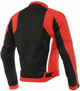 Textilná bunda Dainese Hydraflux 2 Air D-Dry Black/Lava Red 44 Textilná bunda - 2