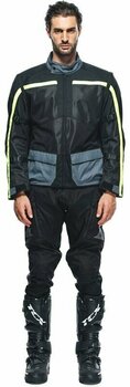 Giacca in tessuto Dainese Outlaw Black/Ebony/Fluo Yellow 52 Giacca in tessuto - 3