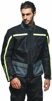 Giacca in tessuto Dainese Outlaw Black/Ebony/Fluo Yellow 52 Giacca in tessuto - 5