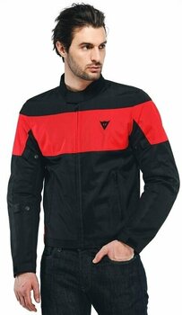 Textilná bunda Dainese Elettrica Air Black/Black/Lava Red 52 Textilná bunda - 5
