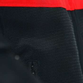 Textiele jas Dainese Elettrica Air Black/Black/Lava Red 56 Textiele jas - 11