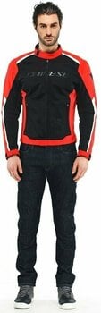 Giacca in tessuto Dainese Hydraflux 2 Air D-Dry Black/Lava Red 54 Giacca in tessuto - 3
