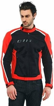 Textiele jas Dainese Hydraflux 2 Air D-Dry Black/Lava Red 54 Textiele jas - 5