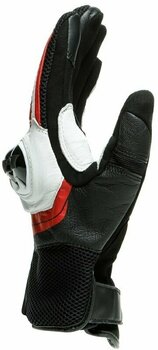 Motorcycle Gloves Dainese Mig 3 Black/White/Lava Red XXS Motorcycle Gloves - 3