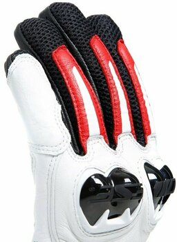 Motorcycle Gloves Dainese Mig 3 Black/White/Lava Red XXS Motorcycle Gloves - 9