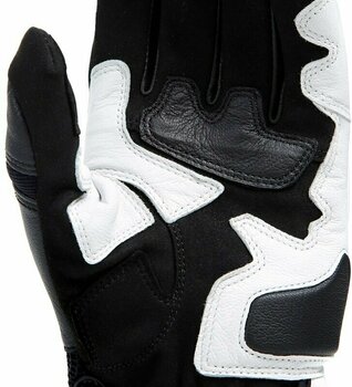 Motorcycle Gloves Dainese Mig 3 Black/White/Lava Red XXS Motorcycle Gloves - 12