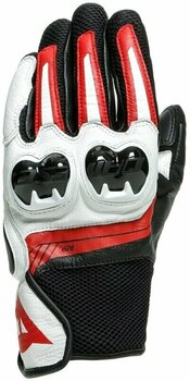 Motorcycle Gloves Dainese Mig 3 Black/White/Lava Red S Motorcycle Gloves - 2