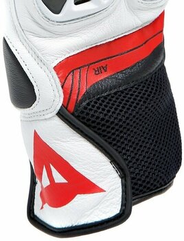 Motorcycle Gloves Dainese Mig 3 Black/White/Lava Red S Motorcycle Gloves - 6