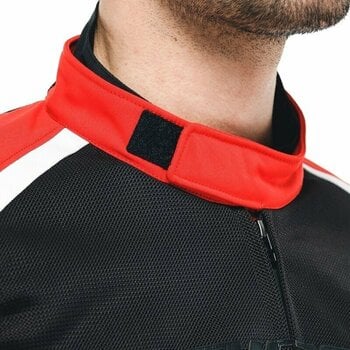 Kangastakki Dainese Hydraflux 2 Air D-Dry Black/Lava Red 64 Kangastakki - 9