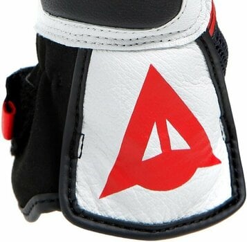 Motorcycle Gloves Dainese Mig 3 Black/White/Lava Red L Motorcycle Gloves - 11
