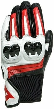 Handschoenen Dainese Mig 3 Black/White/Lava Red 2XL Handschoenen - 2