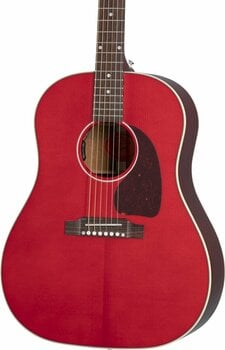electro-acoustic guitar Gibson J-45 Standard Cherry - 4