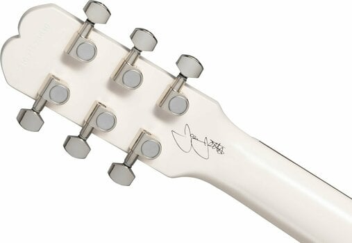 Electric guitar Epiphone Joan Jett Olympic Special Aged Classic White - 6