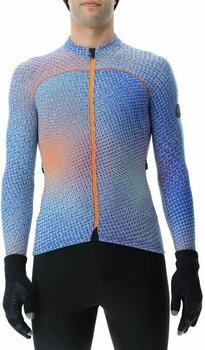 T-shirt/casaco com capuz para esqui UYN Cross Country Skiing Specter Outwear Blue Sunset S Casaco - 2