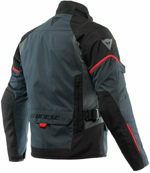 Giacca in tessuto Dainese Tempest 3 D-Dry Ebony/Black/Lava Red 50 Giacca in tessuto - 2