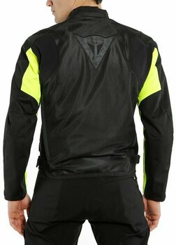 Textile Jacket Dainese Sauris 2 D-Dry Black/Black/Fluo Yellow 48 Textile Jacket - 6