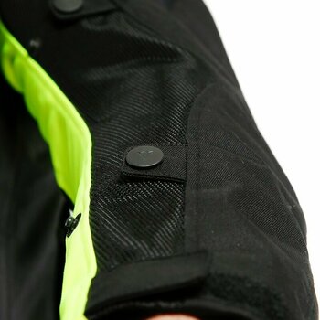 Textile Jacket Dainese Sauris 2 D-Dry Black/Black/Fluo Yellow 48 Textile Jacket - 7