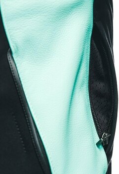 Chaqueta de cuero Dainese Racing 4 Lady Black/Acqua Green 52 Chaqueta de cuero - 16