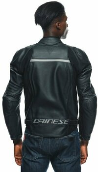 Nahkatakki Dainese Racing 4 Black/Black 44 Nahkatakki - 8