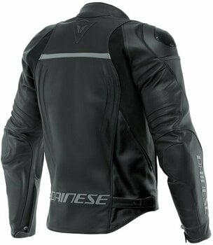 Leather Jacket Dainese Racing 4 Black/Black 58 Leather Jacket - 2