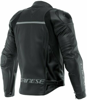 Leather Jacket Dainese Racing 4 Black/Black 60 Leather Jacket - 2