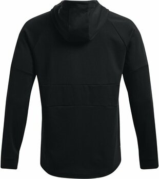 Fitness-sweatshirt Under Armour UA Rush All Purpose Hoodie Black/Black S Fitness-sweatshirt - 2
