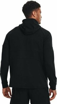 Fitness-sweatshirt Under Armour UA Rush All Purpose Hoodie Black/Black S Fitness-sweatshirt - 4