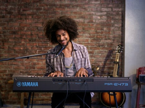 Klavijatura s dinamikom Yamaha PSR-E473 - 8