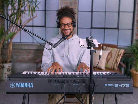 Keyboard s dynamikou Yamaha PSR-E473 - 9