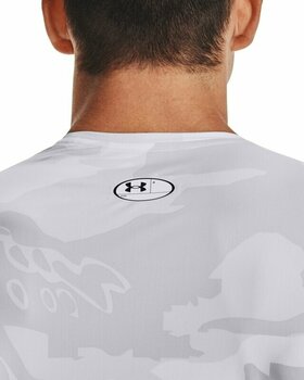 Fitness shirt Under Armour UA HG Isochill White/Black XL Fitness shirt - 6