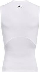 Fitness T-Shirt Under Armour UA HG Armour White/Black S Fitness T-Shirt - 1