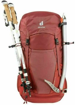 Outdoor Backpack Deuter Futura Pro 34 SL Red Wood/Lava Outdoor Backpack - 6