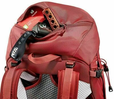 Outdoor Backpack Deuter Futura Pro 34 SL Red Wood/Lava Outdoor Backpack - 9