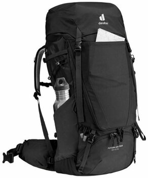 Outdoor Backpack Deuter Futura Air Trek 55+10 SL Black/Graphite Outdoor Backpack - 8