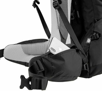 Outdoor Backpack Deuter Futura Air Trek 55+10 SL Black/Graphite Outdoor Backpack - 9