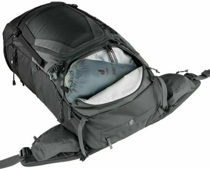 Outdoor Backpack Deuter Futura Air Trek 55+10 SL Black/Graphite Outdoor Backpack - 13