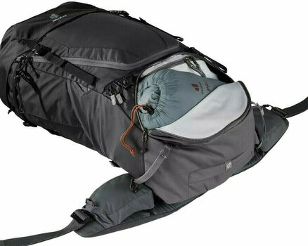 Outdoor Backpack Deuter Futura Air Trek 60+10 Black/Graphite Outdoor Backpack - 13