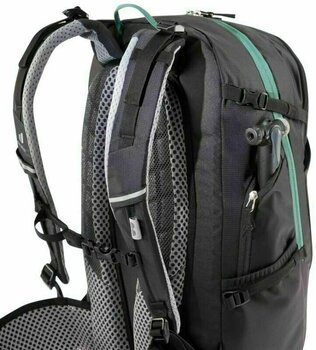 Cycling backpack and accessories Deuter Trans Alpine 24 Black/Turquoise Backpack - 3