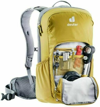 Cycling backpack and accessories Deuter Bike I 20 Turmeric/Shale Backpack - 3