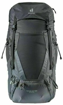 Outdoor Backpack Deuter Futura Air Trek 45+10 SL Black/Graphite Outdoor Backpack - 6