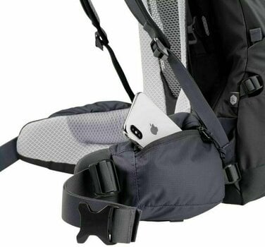 Outdoor Backpack Deuter Futura Air Trek 45+10 SL Black/Graphite Outdoor Backpack - 10