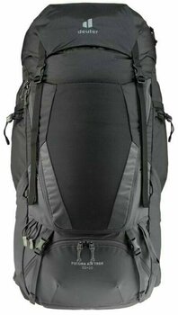 Outdoor Backpack Deuter Futura Air Trek 50+10 Black/Graphite Outdoor Backpack - 6