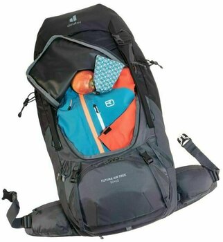 Outdoor Backpack Deuter Futura Air Trek 50+10 Black/Graphite Outdoor Backpack - 9