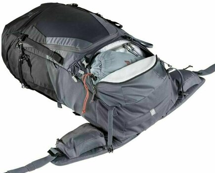 Outdoor Backpack Deuter Futura Air Trek 50+10 Black/Graphite Outdoor Backpack - 11
