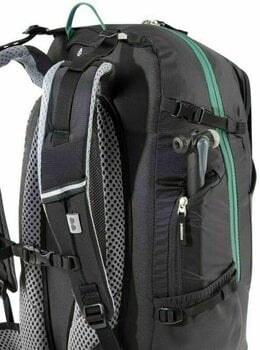 Cycling backpack and accessories Deuter Trans Alpine 30 Black/Turquoise Backpack - 3