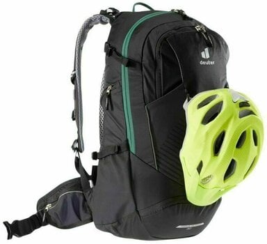 Cycling backpack and accessories Deuter Trans Alpine 30 Black/Turquoise Backpack - 5