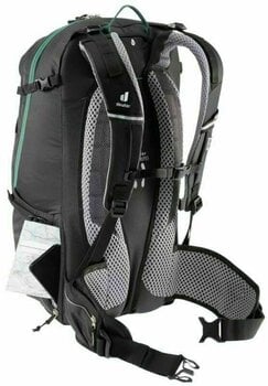 Cycling backpack and accessories Deuter Trans Alpine 30 Black/Turquoise Backpack - 6