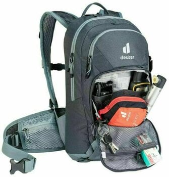 Cycling backpack and accessories Deuter Attack Jr 8 Graphite/Shale Backpack - 9